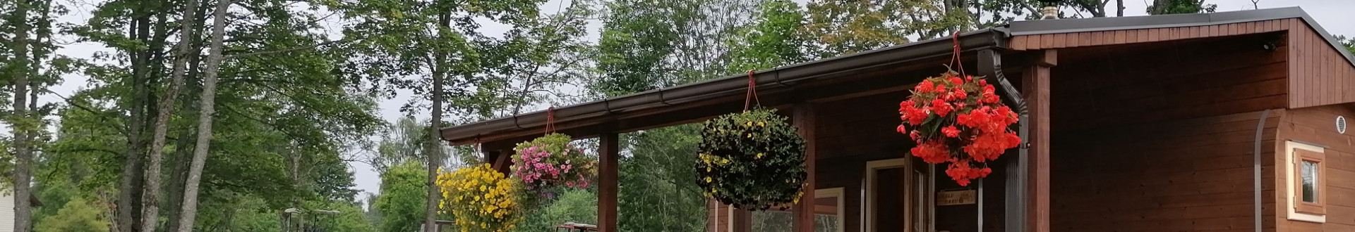 Fasssauna mit Terrasse