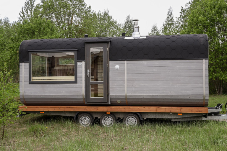 Rechteckige Sauna 6 M
