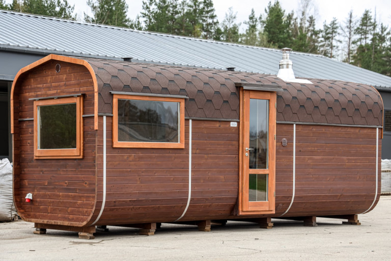Rechteckige Sauna 6 M